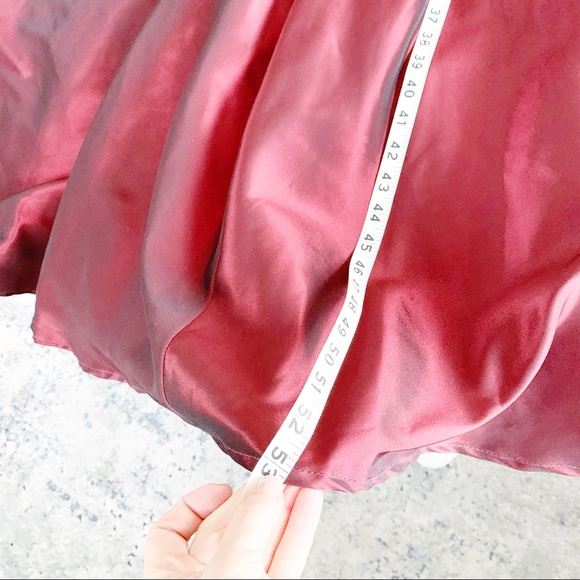 Evenings by Allure Red One Shoulder Ball Gown - Picture 8 of 16